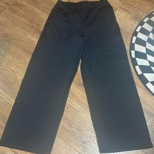 Lyra wide leg pant with pockets size L waist 14 inseam 27 no stains